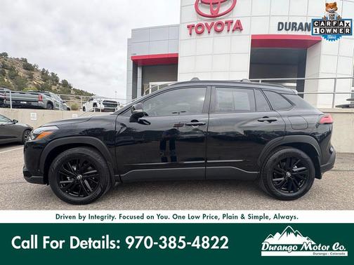 Jet Black 2024 Toyota Corolla Hybrid L