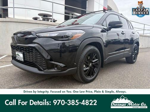 Jet Black 2024 Toyota Corolla Hybrid L