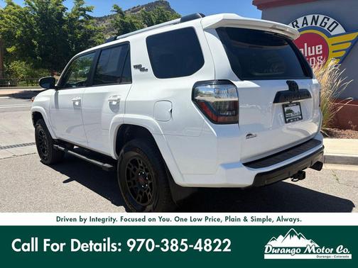 Super White 2018 Toyota 4Runner TRD Off Road