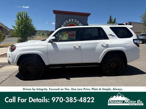 Super White 2018 Toyota 4Runner TRD Off Road
