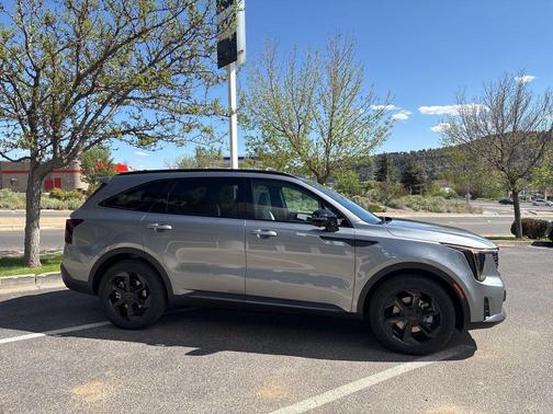 Steel Gray 2026 Kia Sorento Hybrid SX Prestige