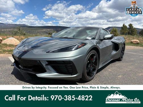 Hypersonic Gray Metallic 2023 Chevrolet Corvette Stingray w/2LT