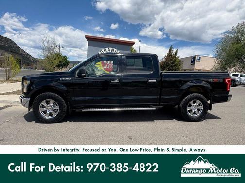 Shadow Black 2016 Ford F-150 XLT