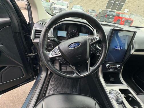 Stone Blue Metallic 2022 Ford Edge SEL
