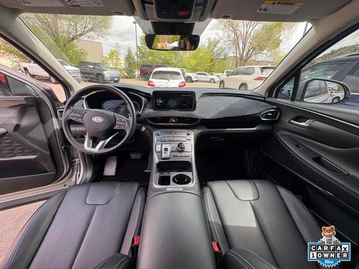 Shimmering Silver 2023 Hyundai SANTA FE HEV SEL Premium