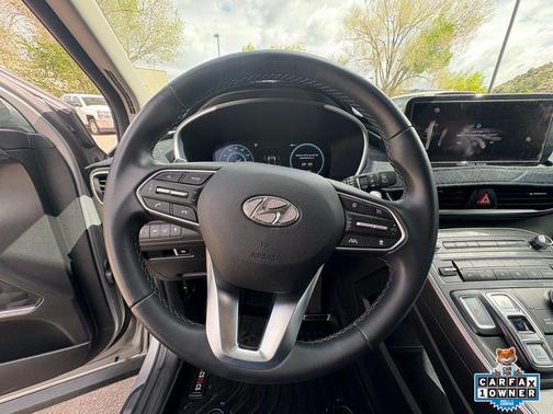 Shimmering Silver 2023 Hyundai SANTA FE HEV SEL Premium