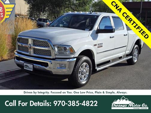 2018 RAM 3500 Laramie Crew Cab 4x4 6'4' Box