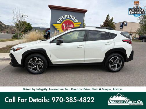 Crystal White Pearl 2025 Subaru Crosstrek Premium