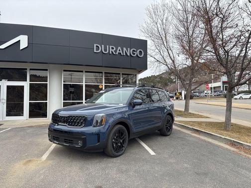 Midnight Lake Blue 2025 Kia Telluride SX X-Line SUV