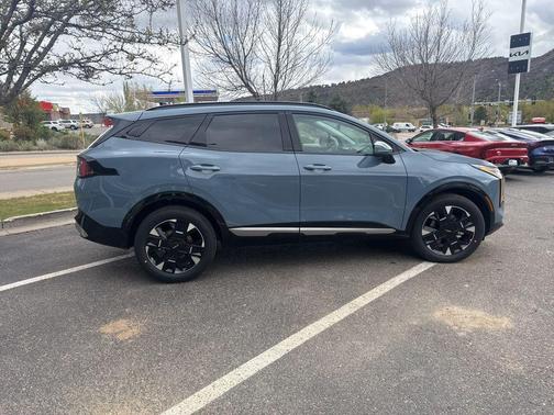 Heritage Blue 2026 Kia Sportage Hybrid SX-Prestige