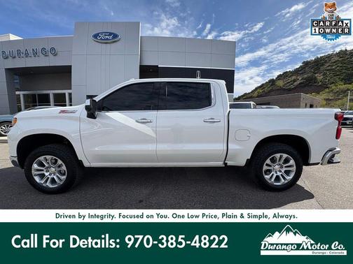 Iridescent Pearl Tricoat 2024 Chevrolet Silverado 1500 LTZ