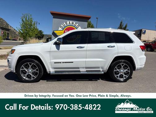 Ivory 3-Coat 2019 Jeep Grand Cherokee Overland