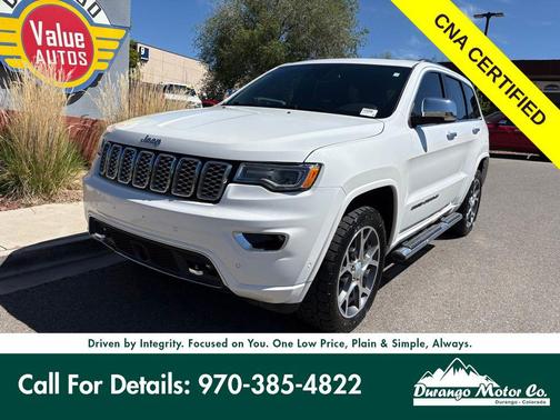 Ivory 3-Coat 2019 Jeep Grand Cherokee Overland
