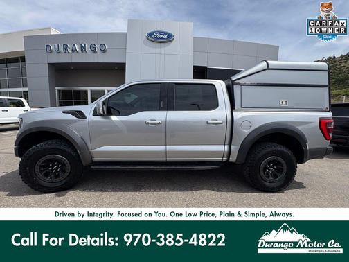 Iconic Silver Metallic 2022 Ford F-150 Raptor