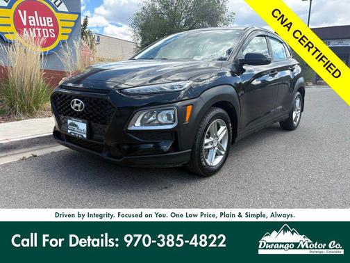 Ultra Black Pearl 2019 Hyundai KONA SE