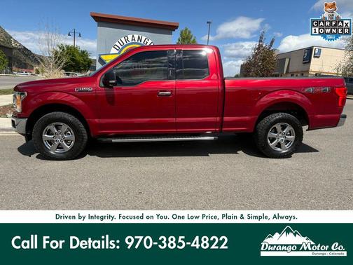 Ruby Red Metallic Tinted Clearcoat 2019 Ford F-150 XLT