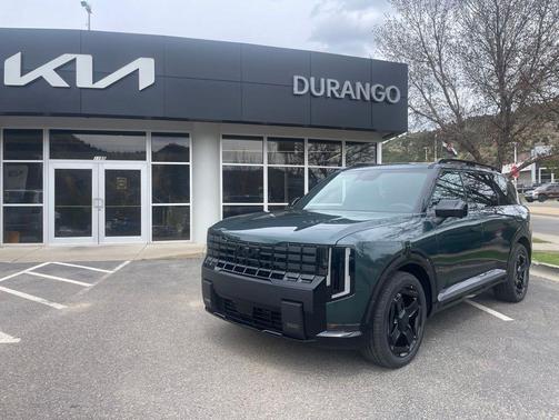 Black Jade Green 2027 Kia Telluride Hybrid X-Line SX-Prestige