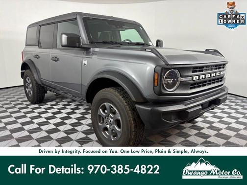 Carbonized Gray Metallic 2025 Ford Bronco Big Bend