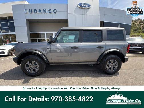 Carbonized Gray Metallic 2025 Ford Bronco Big Bend
