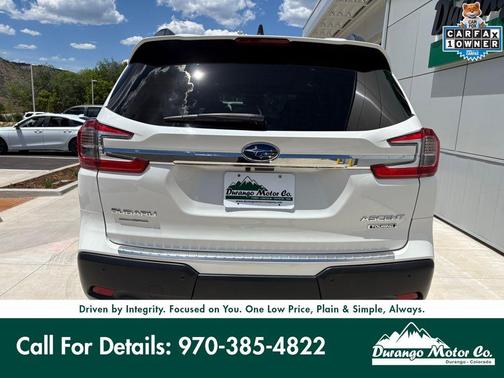 Crystal White Pearl 2023 Subaru Ascent Touring 7-Passenger