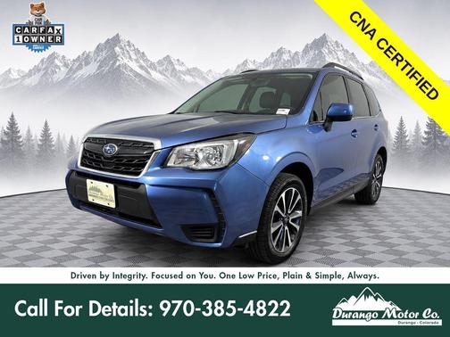Quartz Blue Pearl 2018 Subaru Forester 2.0XT Premium