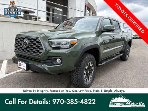 Army Green 2022 Toyota Tacoma TRD Off Road
