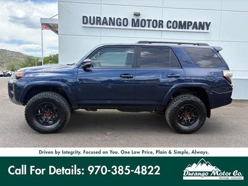 Nautical Blue Metallic 2022 Toyota 4Runner TRD Off Road Premium