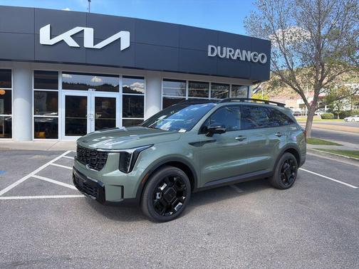 Jungle Green 2026 Kia Sorento SX