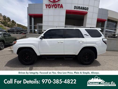 Super White 2021 Toyota 4Runner TRD Off Road Premium