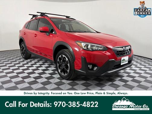 Pure Red 2023 Subaru Crosstrek Premium