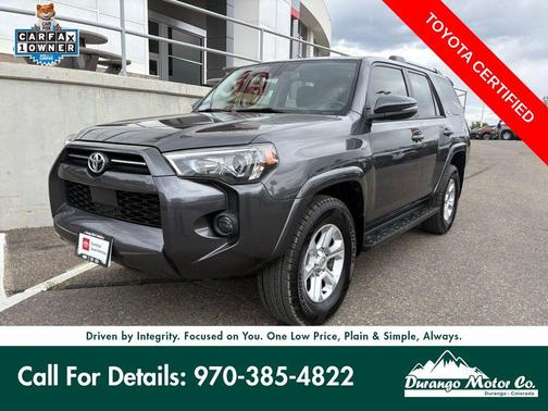 Magnetic Gray Metallic 2023 Toyota 4Runner SR5 Premium