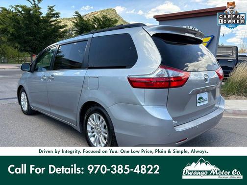 Silver Sky Metallic 2015 Toyota Sienna XLE