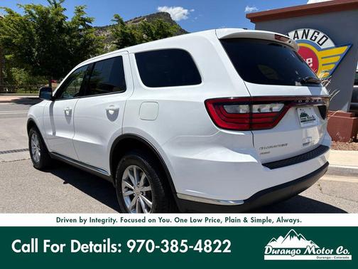 Bright White Clearcoat 2016 Dodge Durango SXT