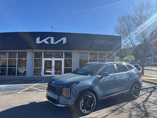 Heritage Blue 2026 Kia Sportage Hybrid EX