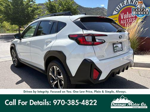 Crystal White Pearl 2025 Subaru Crosstrek Premium