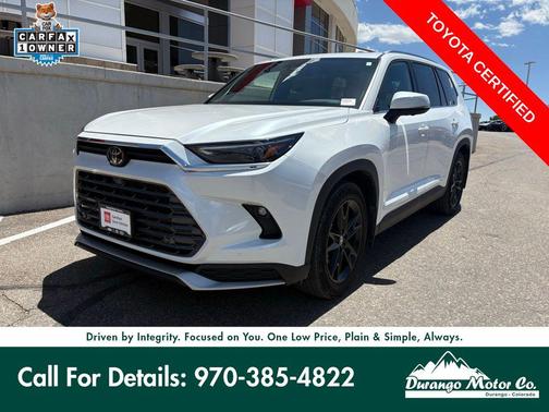 Pearl 2024 Toyota Grand Highlander Hybrid Limited MAX