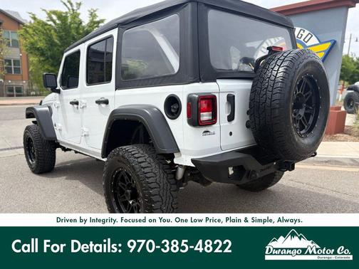 Bright White Clearcoat 2022 Jeep Wrangler Unlimited Sport