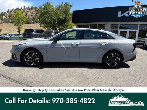 Wolf Gray 2025 Kia K5 GT-Line