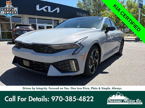Wolf Gray 2025 Kia K5 GT-Line