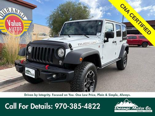 Bright White Clearcoat 2017 Jeep Wrangler Unlimited Rubicon