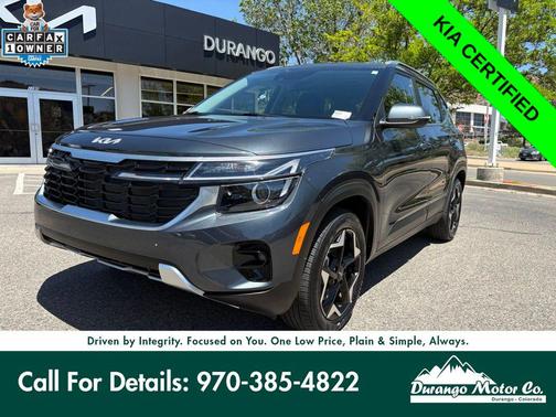 Gravity Gray 2025 Kia Seltos EX