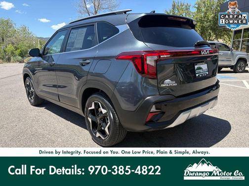 Gravity Gray 2025 Kia Seltos EX