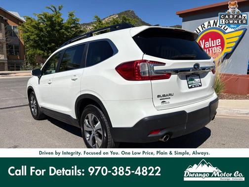 Crystal White Pearl 2025 Subaru Ascent Premium 7-Passenger