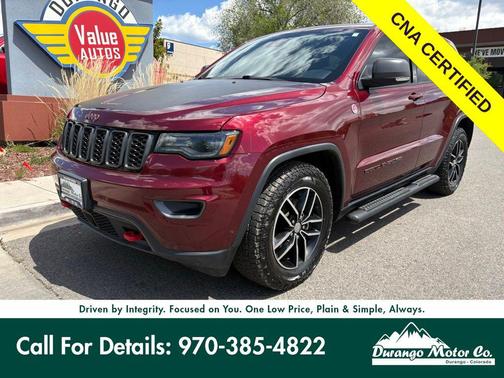 Velvet Red Pearlcoat 2018 Jeep Grand Cherokee Trailhawk