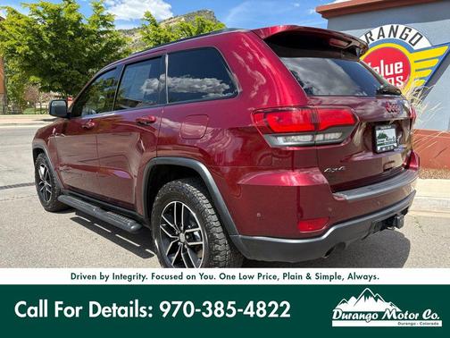 Velvet Red Pearlcoat 2018 Jeep Grand Cherokee Trailhawk