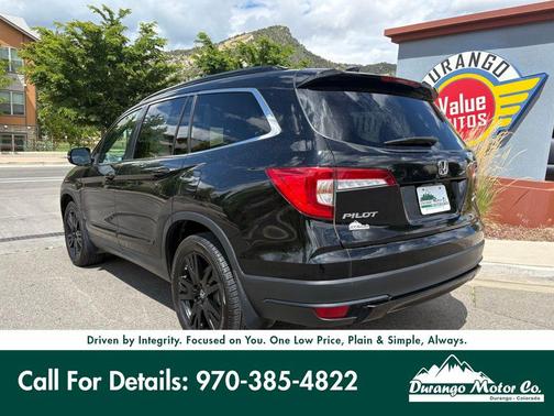 Crystal Black Pearl 2022 Honda Pilot AWD Special Edition