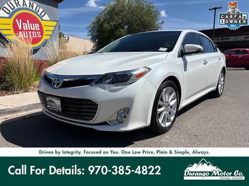 Blizzard Pearl 2015 Toyota Avalon Limited