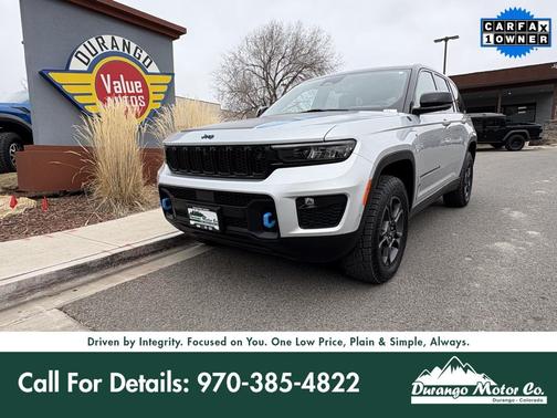 2023 Jeep Grand Cherokee 4xe Trailhawk Carb State Pkg