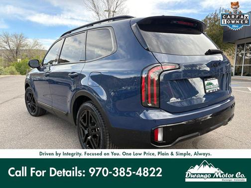 Midnight Lake Blue 2025 Kia Telluride SX Prestige X-Line