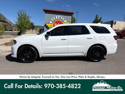 White Knuckle Clearcoat 2019 Dodge Durango R/T